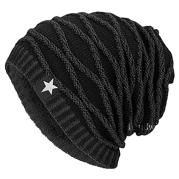 厚手 ニット帽 メンズ レディース 帽子 ニットキャップ ボア付き 暖かい ニット ワッチキャップ ビーニー 菱織柄 むぎほ模様 星 秋 冬 KNIT CAP 4996 |  | 16