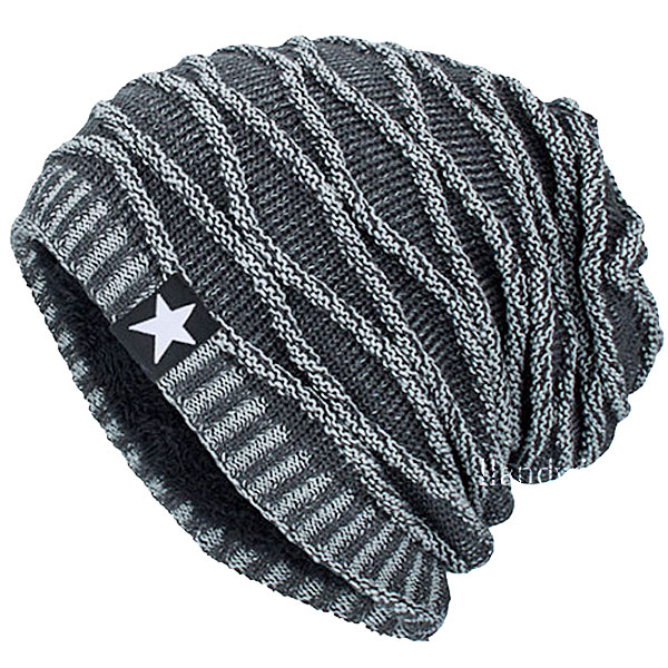 厚手 ニット帽 メンズ レディース 帽子 ニットキャップ ボア付き 暖かい ニット ワッチキャップ ビーニー 菱織柄 むぎほ模様 星 秋 冬 KNIT CAP 4996 |  | 19