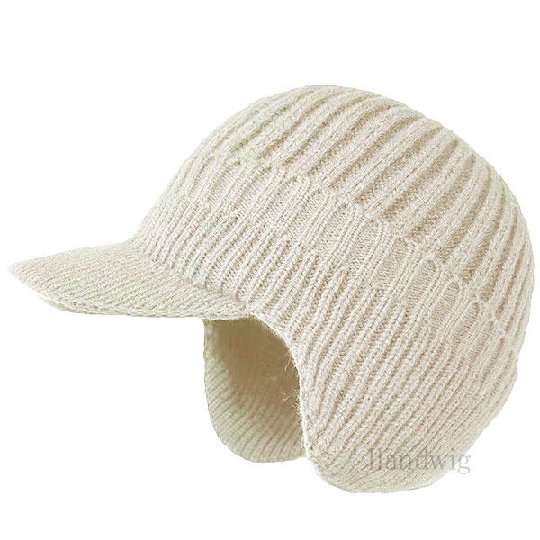 ニット帽 耳あて付き ニットキャップ 耳当て つば 裏ボア 裏起毛 帽子 ニットキャスケット 防寒 秋冬 暖かい 通気性 防寒対策 メンズ レディース CAP 4993 |  | 11