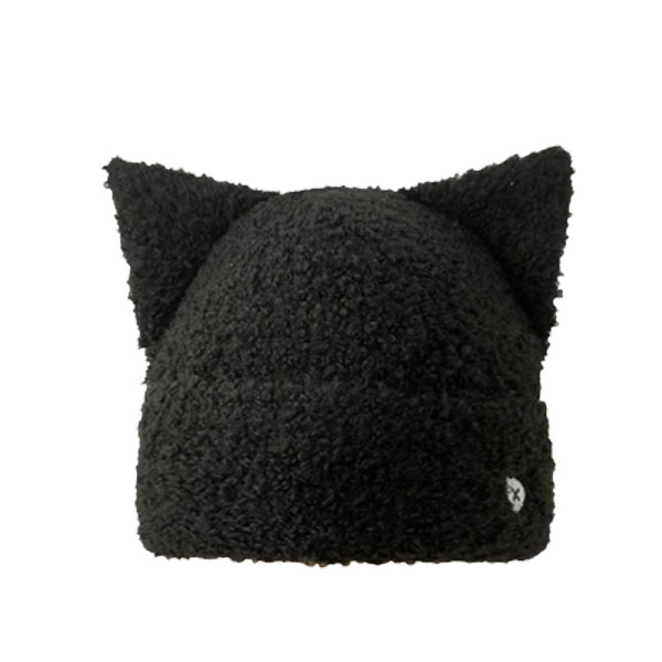 ニット帽 猫耳 ボーダー柄 帽子 ネコミミ ニットキャップ 猫ミミ 折り返し あごひも ケーブル編 ビーニー キッズ帽子 レディース女性用 KNIT CAP 4999 |  | 13