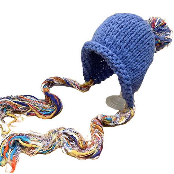 ニット帽 あご紐付きニット帽 タッセル帽子 S M 無地 ポンポンニットキャップ 親子サイズ メンズ レディース 子ども用 キッズ 帽子 秋 冬 CAP 4971 |  | 05