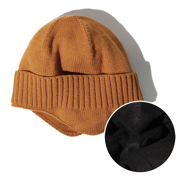 ニット帽 耳あて付き ニットキャップ 耳当て つば 裏ボア 裏起毛 帽子 ニットキャスケット 防寒 秋冬 暖かい 通気性 防寒対策 メンズ レディース CAP 4993 |  | 14