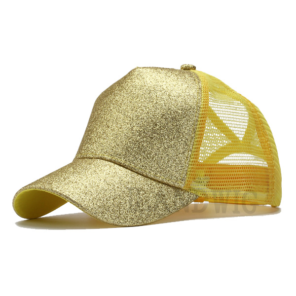 キャップ 帽子 メッシュ ベースボールキャップ グリッター ラメ メタリック 海外風 ポニーテール レディース 春 夏 秋 CAP 5004 |  | 01