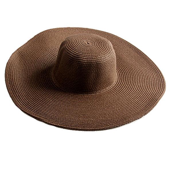 つば広 麦わら帽子 レディースハット 帽子 ストローハット 折りたたみ 大きいサイズ ツバ広 UVカット 紫外線帽子 日よけ帽子 夏 STRAW HAT 6500｜bbdirect｜04