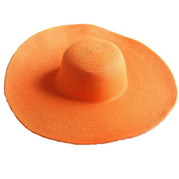 つば広 麦わら帽子 レディースハット 帽子 ストローハット 折りたたみ 大きいサイズ ツバ広 UVカット 紫外線帽子 日よけ帽子 夏 STRAW HAT 6500｜bbdirect｜14
