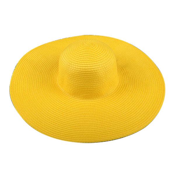 つば広 麦わら帽子 レディースハット 帽子 ストローハット 折りたたみ 大きいサイズ ツバ広 UVカット 紫外線帽子 日よけ帽子 夏 STRAW HAT 6500｜bbdirect｜13