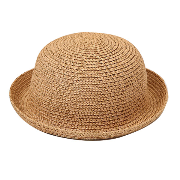麦わら帽子 キッズハット ボーラーハット 帽子 ストローハット UVカット 日よけ レディース 子供用 春 夏 STRAW HAT 6509 |  | 04
