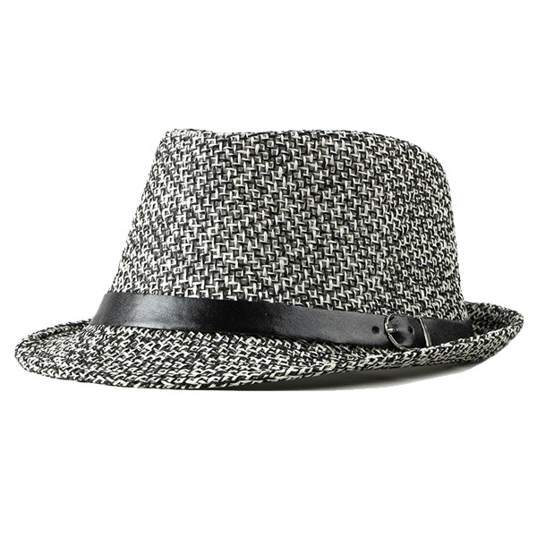 中折れハット ストロー 麦わら帽子 パナマ帽 ツートーン ベルト付きハット UVカット 日除け 帽子 男女兼用 春 夏 HAT 6518 |  | 01