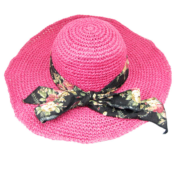 麦わら帽子 レディース 大きなリボン つば広 ストローハット キャペリンハット ツバ広 紫外線防止 日よけ帽子 夏 秋 STRAW HAT 6532 |  | 01
