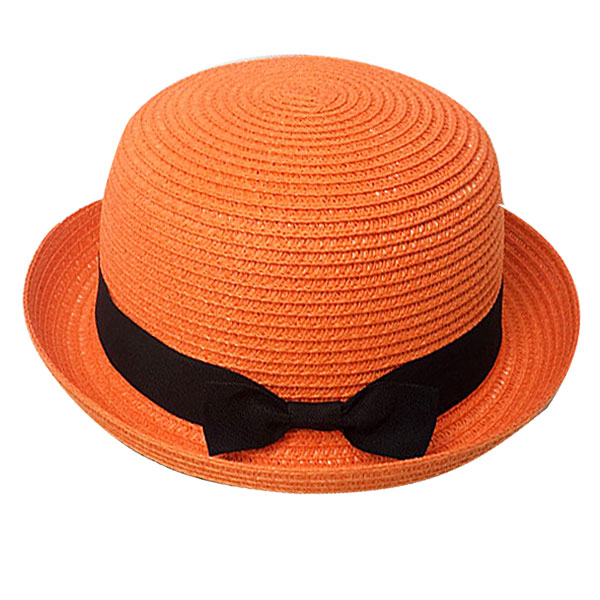 麦わら帽子 ボーラーハット レディース 帽子 ストローハット リボン付 キッズハット メンズ 子ども用 UVカット 日除け ハット 春 夏 STRAW HAT 6547 |  | 10