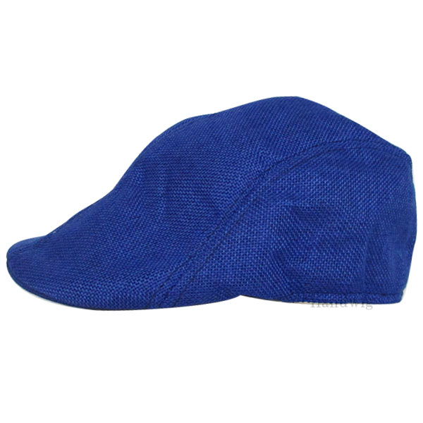 涼しげな ハンチング 麻風 キャスケット ハンチング 帽子 無地 キャップ ハンチング帽 サマーキャップ キャスケット帽 メンズ レディース HUNTING CAP 7109 |  | 09