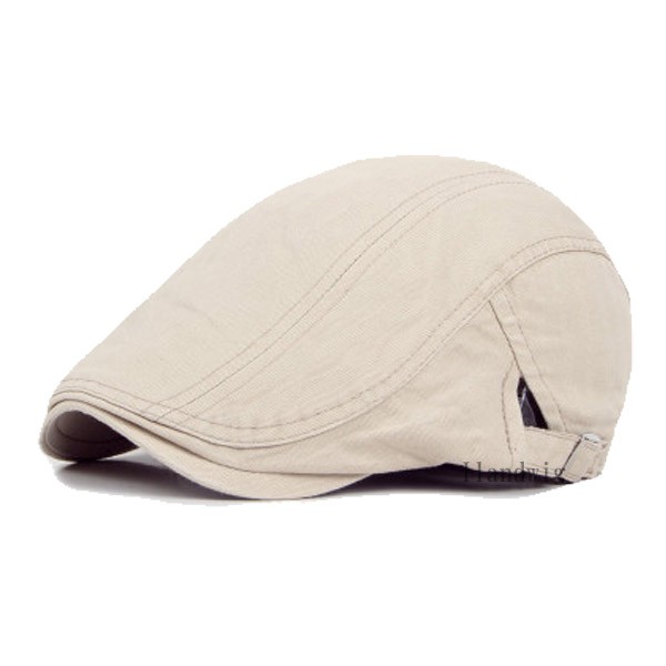 ホワイト コットン ハンチング帽 コットン ハンチング 帽子 シンプル ハンチングキャップ 無地 綿