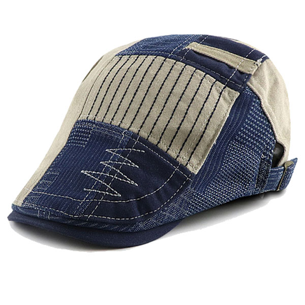 パッチワーク風 ハンチング 帽子 ハンチング キャップ シンプル カラフル 迷彩 ヴィンテージ コットンキャップ ハンチング帽 メンズ レディース CAP 7000 |  | 45