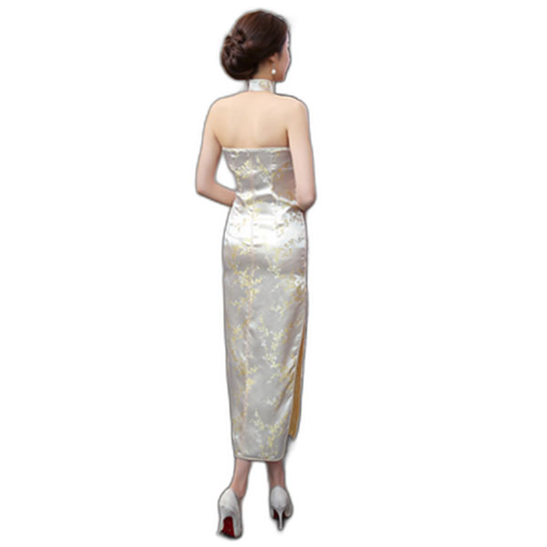 チャイナドレス ロング丈 チャイナ服 ロングドレス 大きいサイズ 半袖 長袖 ノースリーブ 梅柄 龍(りゅう) 鳳凰(ほうおう)柄 刺繍 コスプレ衣装 ChinaDress 1001 |  | 30