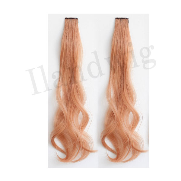 エクステ ワンタッチ インナーカラー くすみカラー 編み込み 2本セット ウィッグ クイックアレンジ カール 耐熱 エクステンション 付け毛 襟足 WIG EXT011 |  | 04