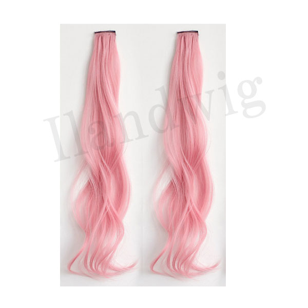 エクステ ワンタッチ インナーカラー くすみカラー 編み込み 2本セット ウィッグ クイックアレンジ カール 耐熱 エクステンション 付け毛 襟足 WIG EXT011 |  | 03