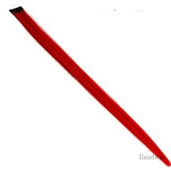 エクステ 5本セット カラー ウィッグ ワンタッチ グラデーション メッシュ ロングストレート エクステンション カラフル 付け毛 襟足 WIG EXT 013 |  | 05