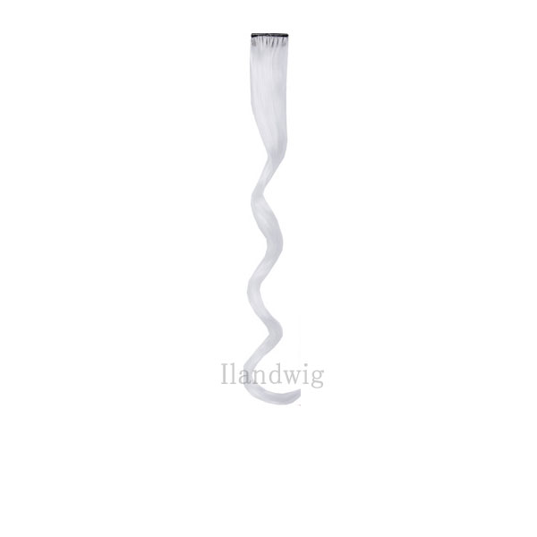 エクステ ワンタッチ カラー カール 編み込み 5本セット ウィッグ メッシュ  耐熱 カラフル 付け毛  襟足  WIG EXT018 |  | 05