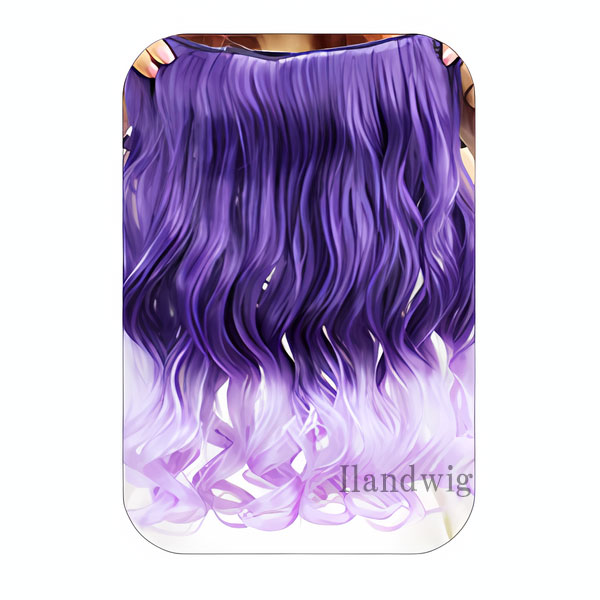 グラデーション エクステ ウィッグ ストレート カール カラーウィッグ ロング エクステンション 耐熱 カラフル 付け毛 つけ毛 コスプレ襟足 WIG EXT 021 |  | 20