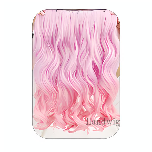 グラデーション エクステ ウィッグ ストレート カール カラーウィッグ ロング エクステンション 耐熱 カラフル 付け毛 つけ毛 コスプレ襟足 WIG EXT 021 |  | 24