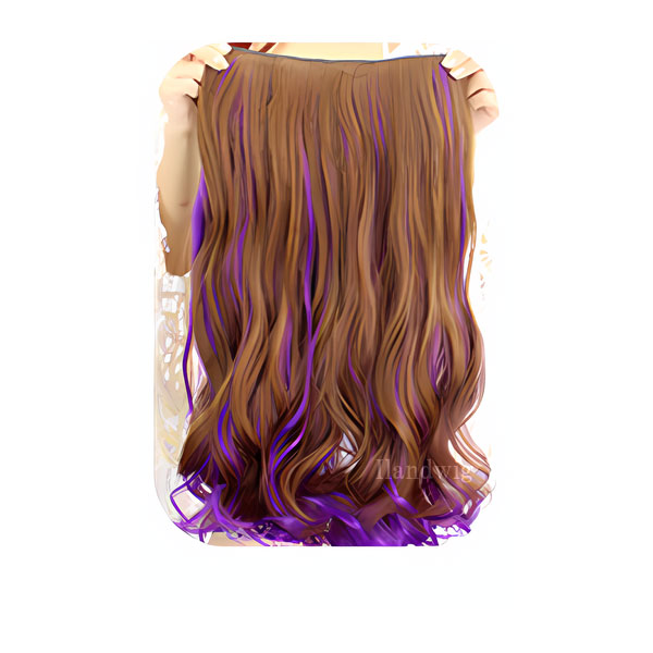 メッシュ入り エクステ ウィッグ カラーエクステ ロング ストレート カール グラデーション エクステ 耐熱 カラフル 付け毛 つけ毛 コスプレ WIG EXT 023 |  | 20