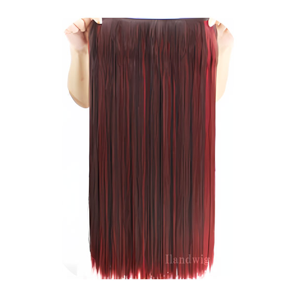エクステ ウィッグ ロングストレート 5クリップ付 エクステンション 襟足ウィッグ ワンタッチ 耐熱 ウイッグ 付け毛 つけ毛 WIG EXT 100 |  | 36