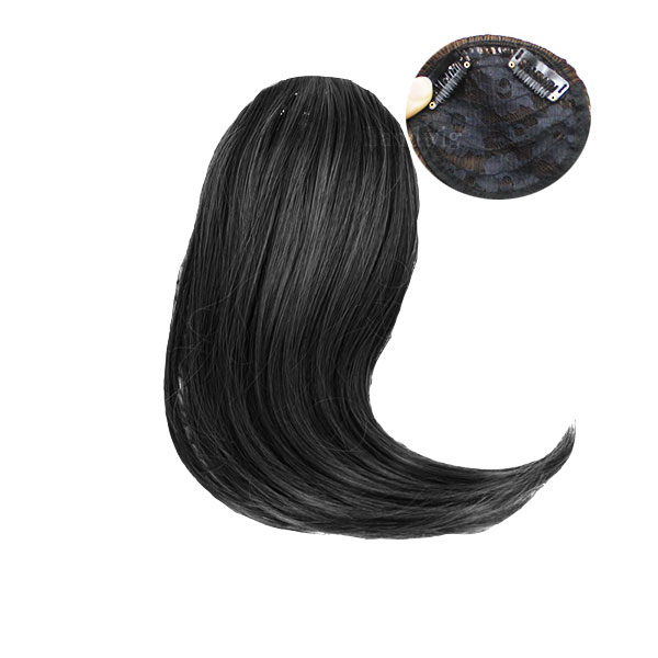 前髪ウィッグ ワンレングス サイドバング バングヘア 横流し センター分け ワンレン エクステンション ポイントウィッグ 前髪 付け毛 つけ毛 かつら WIG MG-002A |  | 01