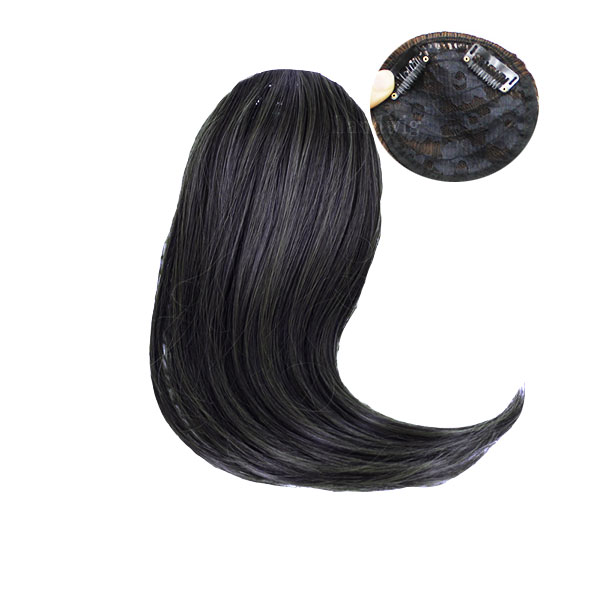 前髪ウィッグ ワンレングス サイドバング バングヘア 横流し センター分け ワンレン エクステンション ポイントウィッグ 前髪 付け毛 つけ毛 かつら WIG MG-002A |  | 02