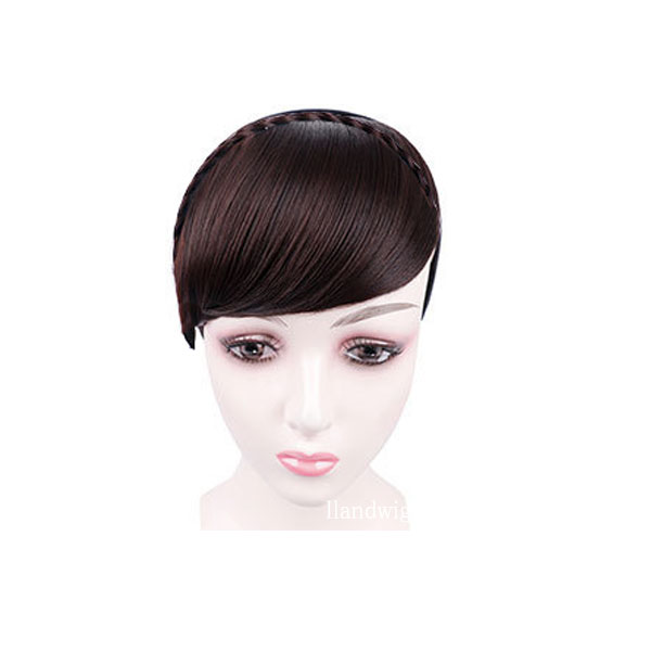 カチューシャ付 前髪ウィッグ エクステ 三つ編みカチューシャ ヘアバング シースルーバング ぱっつん前髪 ウイッグ エクステンション 付け毛 つけ毛 MG 004 |  | 15