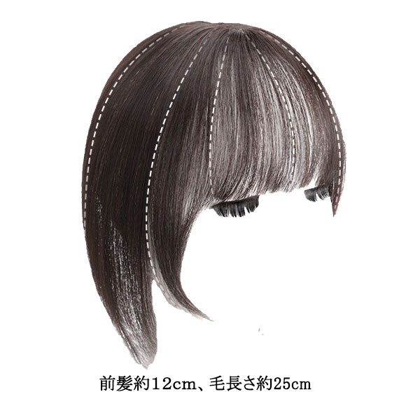 トップピース 軽量 前髪ウィッグ 分け目 トップカバー 部分ウィッグ