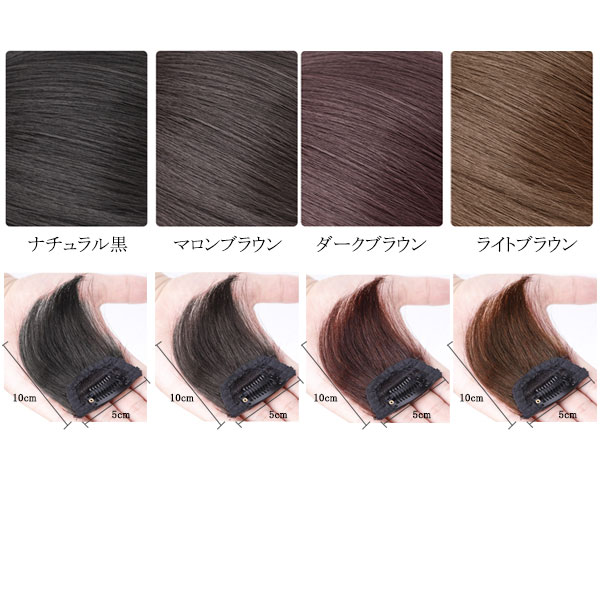 人毛エクステ ミニサイズ ピンポイント 部分ウィッグ エクステ