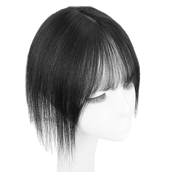 人毛 トップピース ストレート ヘアピース トップカバー 手植え 25cm 部分ウィッグ 前髪付き ワンレン 増毛部分かつら ウイッグ かつら つけ毛 WIG MGH 025 |  | 01