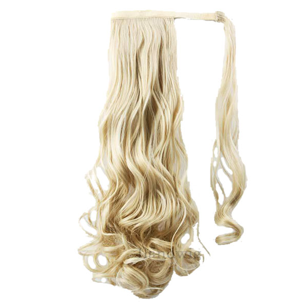 ポニーテール マジックテープ ウィッグ ポイントウィッグ ロング ストレート カール ソバージュ ポニー 金髪 メッシュ エクステ 付け毛 つけ毛 WIG POINT 001 |  | 30