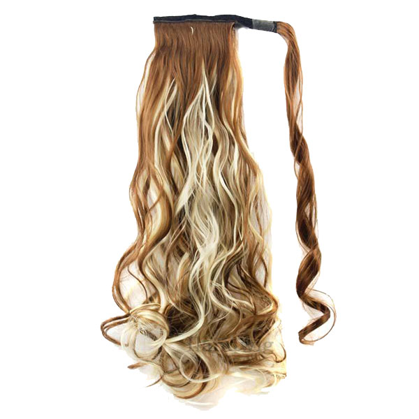 ポニーテール マジックテープ ウィッグ ポイントウィッグ ロング ストレート カール ソバージュ ポニー 金髪 メッシュ エクステ 付け毛 つけ毛 WIG POINT 001 |  | 43