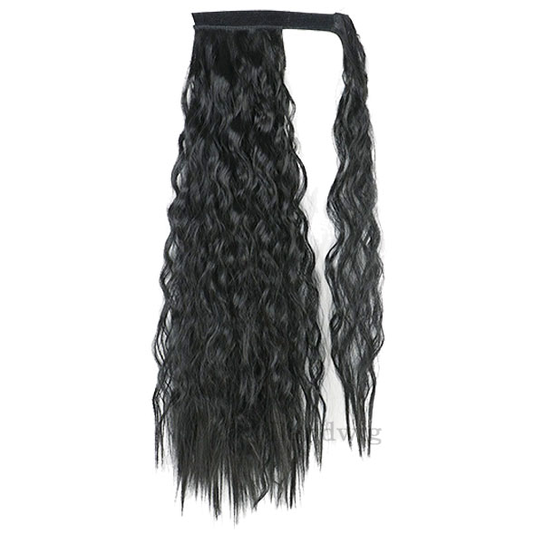 ポニーテール マジックテープ ウィッグ ポイントウィッグ ロング ストレート カール ソバージュ ポニー 金髪 メッシュ エクステ 付け毛 つけ毛 WIG POINT 001 |  | 45