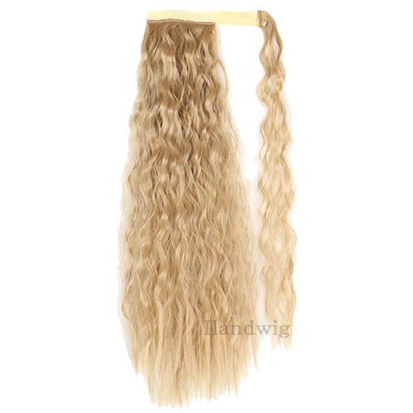 ポニーテール マジックテープ ウィッグ ポイントウィッグ ロング ストレート カール ソバージュ ポニー 金髪 メッシュ エクステ 付け毛 つけ毛 WIG POINT 001 |  | 49