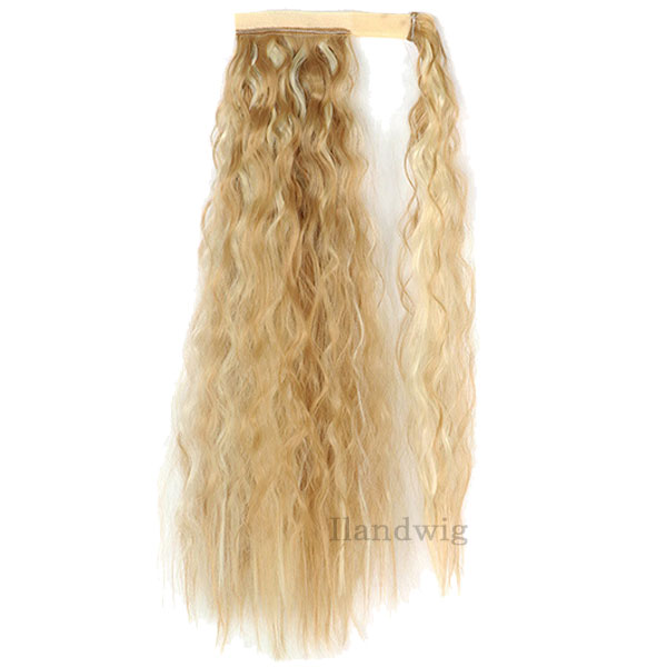 ポニーテール マジックテープ ウィッグ ポイントウィッグ ロング ストレート カール ソバージュ ポニー 金髪 メッシュ エクステ 付け毛 つけ毛 WIG POINT 001 |  | 54