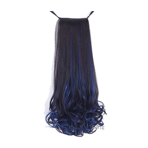 ポイントウィッグ エクステ リボン式 ツートンカラー カラフル グラデーションカラー カール ストレート ソバージュ ロング メッシュ入り 耐熱 wig point 013 |  | 03