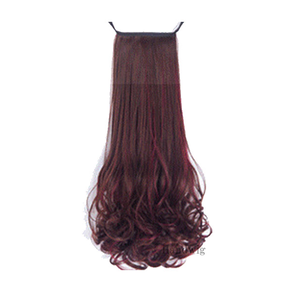 ポイントウィッグ エクステ リボン式 ツートンカラー カラフル グラデーションカラー カール ストレート ソバージュ ロング メッシュ入り 耐熱 wig point 013 |  | 08