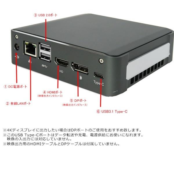 ミニpc デスクトップパソコン 新品 ミニパソコン 小型 Windows11 core