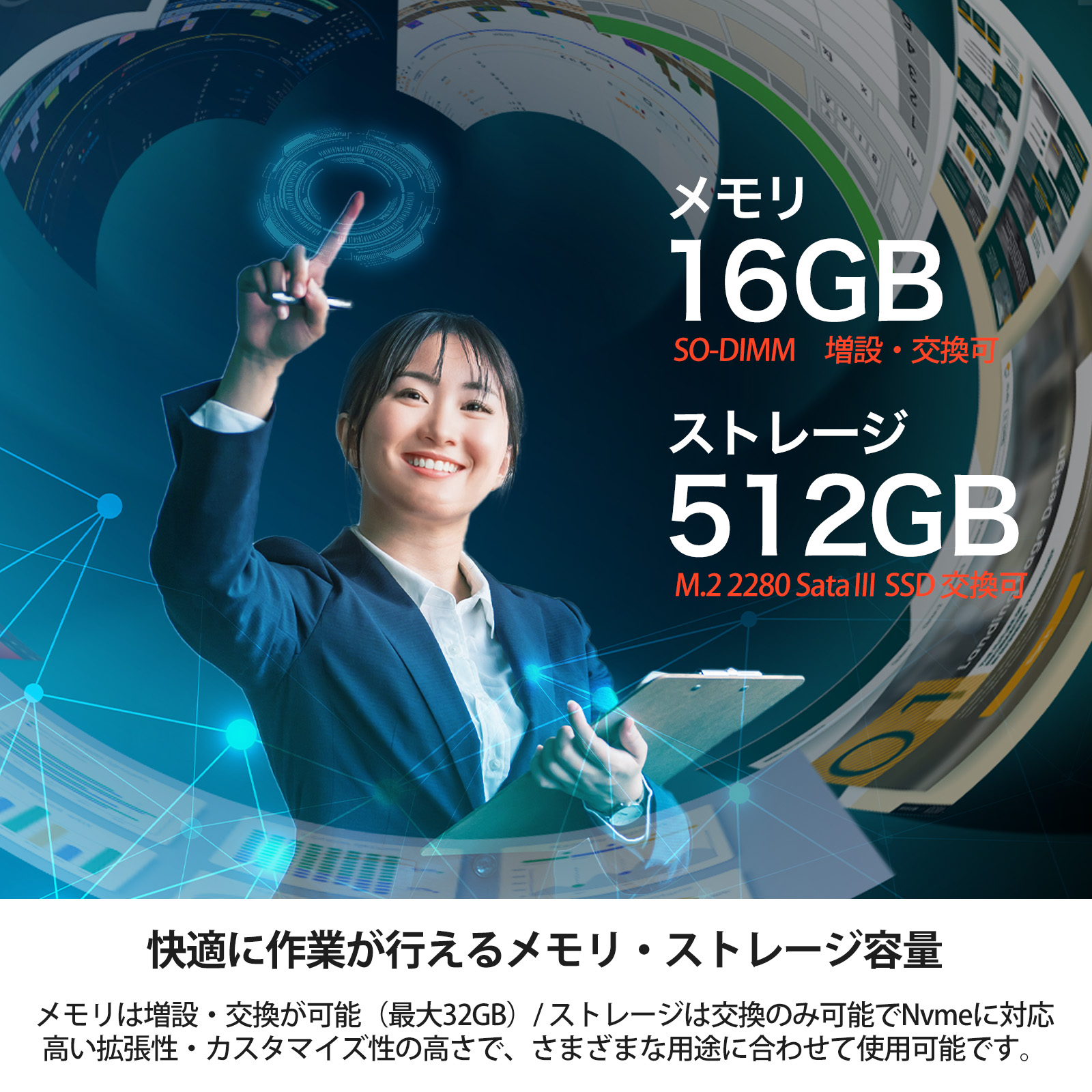 minipc　ミニPC ボックス型パソコン 産業用 組込用