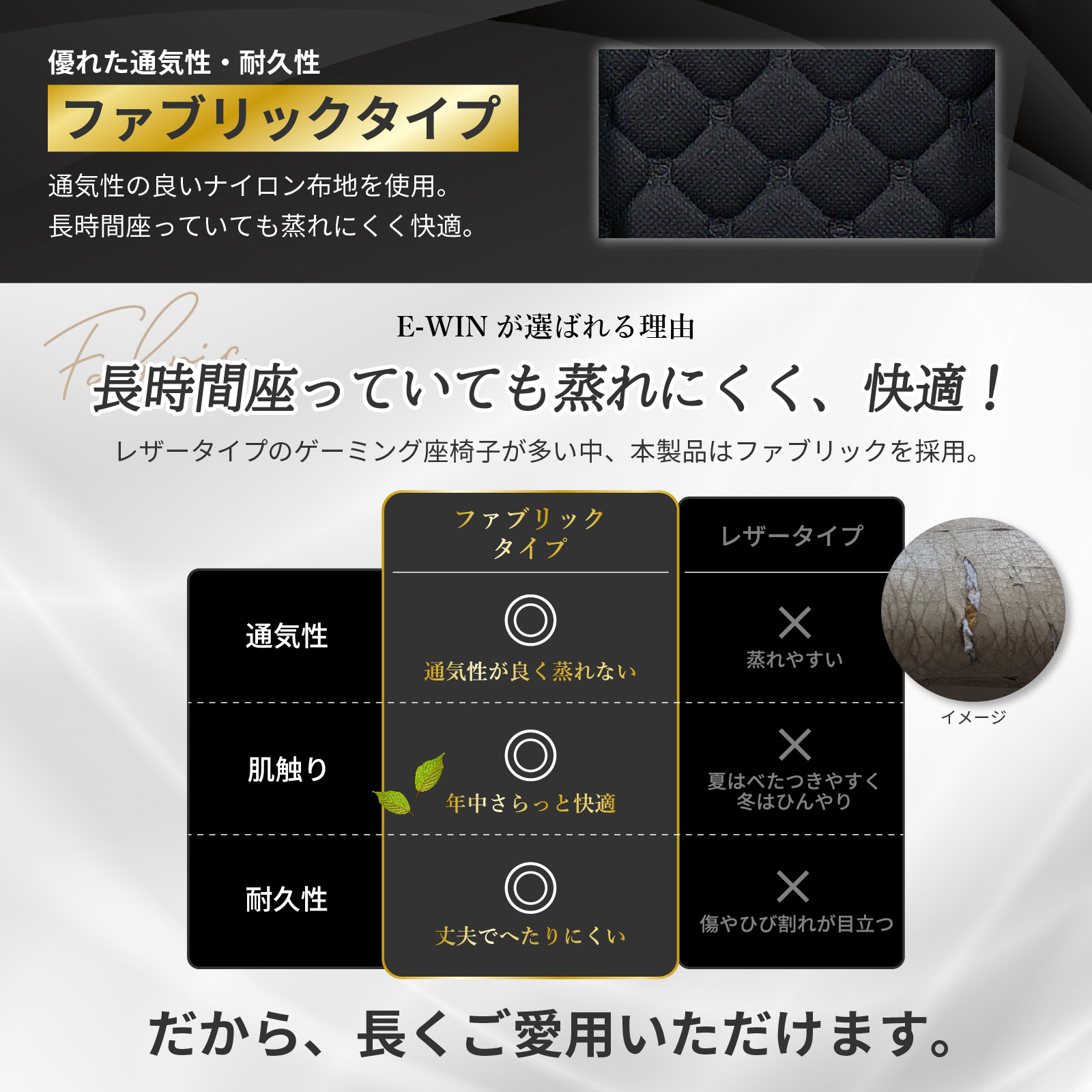 ゲーミング 座椅子 疲れない プレゼント ファブリック 椅子