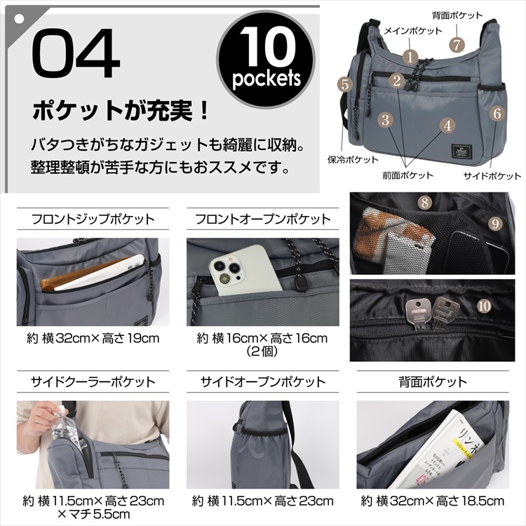 ハンドメイド オーダー 移動ポケット 巾着 保冷バック レトロ