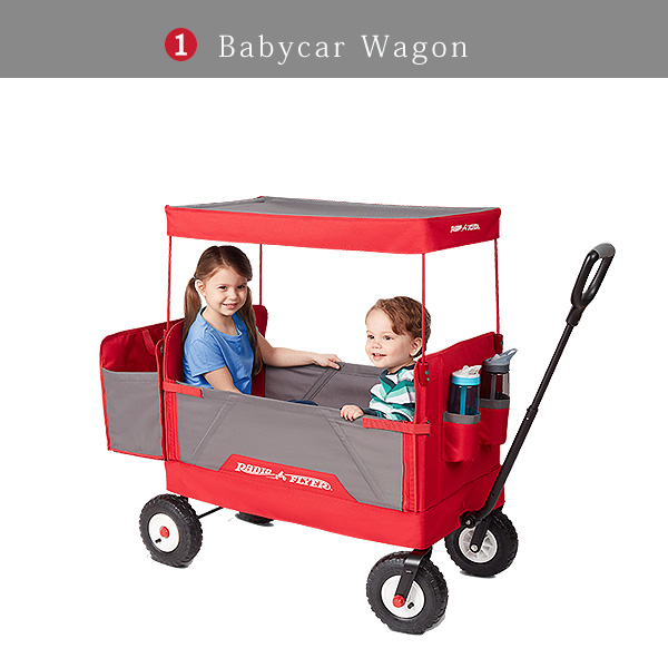 ラジオフライヤー Radio Flyer キャノピー付き 3-in-1