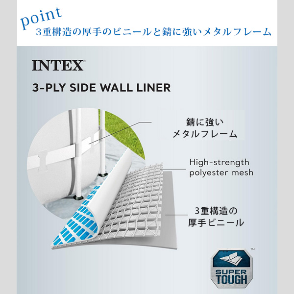 INTEX インテックス プール プリズム フレーム レクタンギュラー 