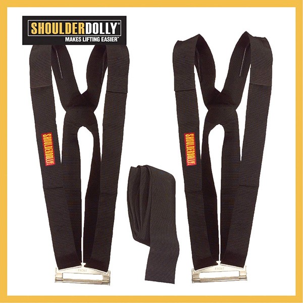 お取り寄せ/Shoulder Dolly 運搬ベルト 引っ越し ベルト 重たい荷物を
