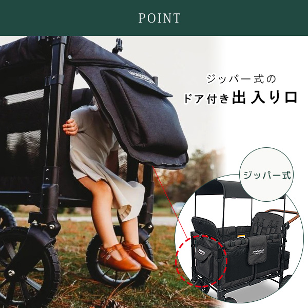 ワンダーフォールド W4 Luxe マルチファンクション ストローラー