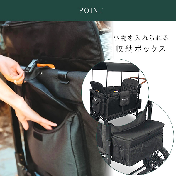 ワンダーフォールド W4 Luxe マルチファンクション ストローラー