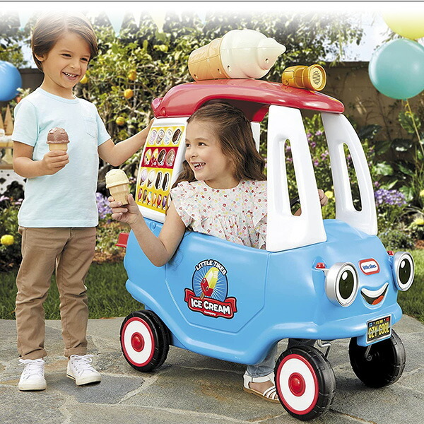 リトルタイクス  車おもちゃ　乗り物　トラック　アメ雑　海外　STEP2 little tikes リトルタイクス アイスクリーム コージー トラック