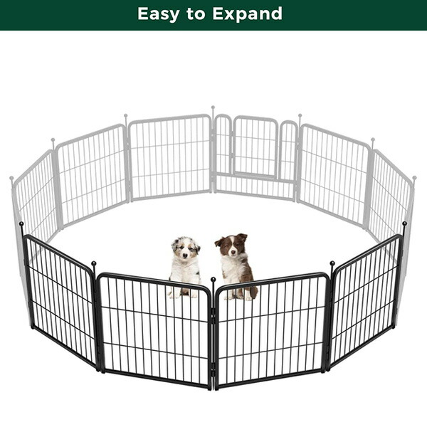 定価12999円★fxw plus 室内用犬用サークル 80cm8パネル FXW ローリック ドッグ プレイペン 高さ102cm/8パネル ペットサークル